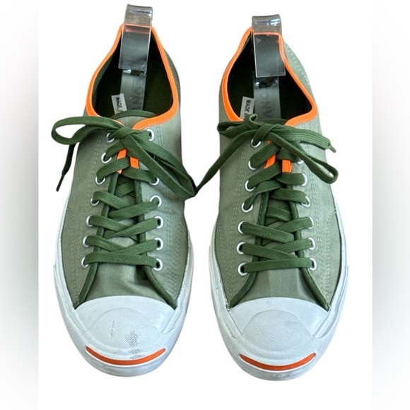 Converse Shoes - Converse Jack Purcell Low Street Green Sneakers Women’s Sz 9.5 Men’s 8 Sneakers